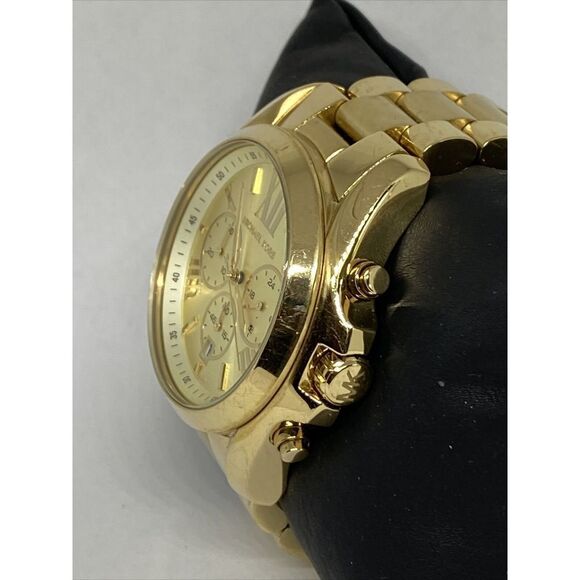 Michael Kors Bradshaw MK5605 Unisex Stainless Steel Analog Quartz Watch MP753 - Picture 4 of 12